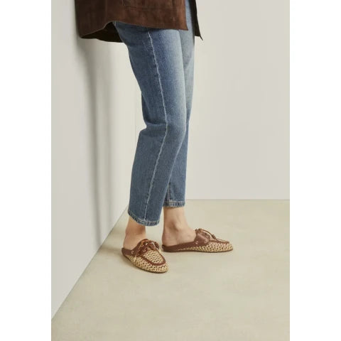 Ancient Greek Sandals Naveta Mule