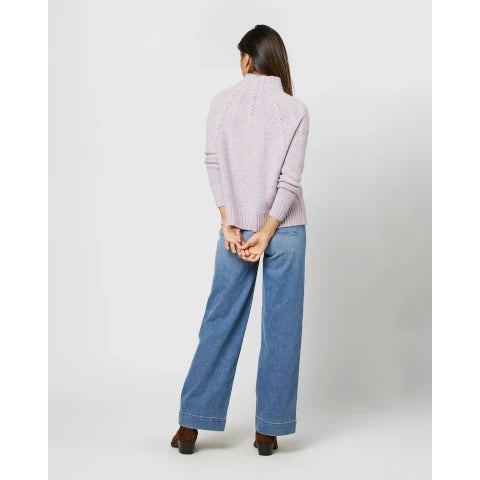 Ann Mashburn Elsey Funnel-Neck Sweater