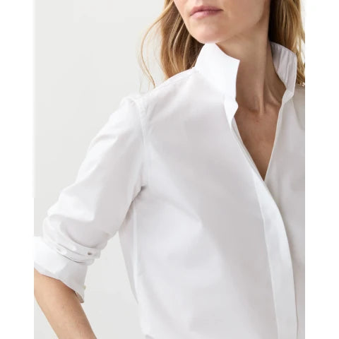 Ann Mashburn Mel Shirt in White