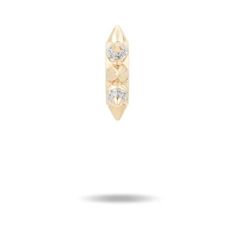 Adina Reyter Pavé 8 Spike Big Bead
