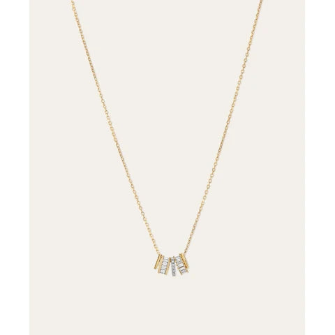 Adina Reyter Bead Party Diamond Rager Necklace