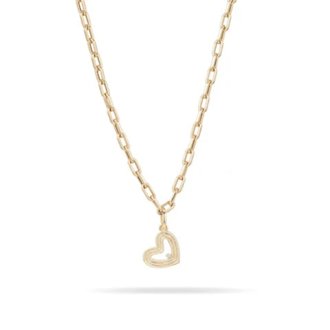 Adina Reyter Groovy Diamond Heart Hinged Charm