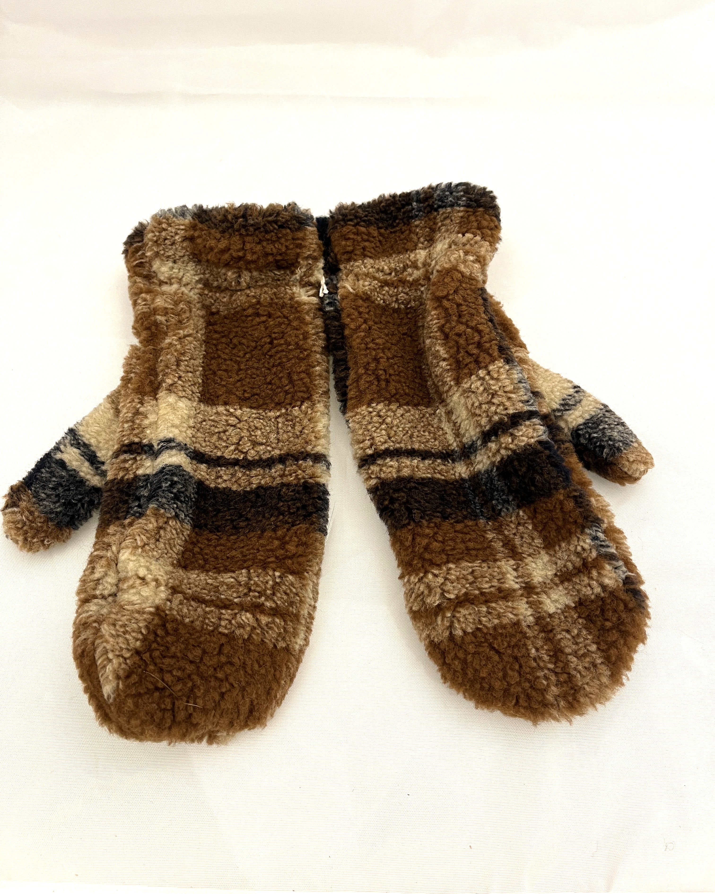 Alpo Fuzzy Mittens Multi Color