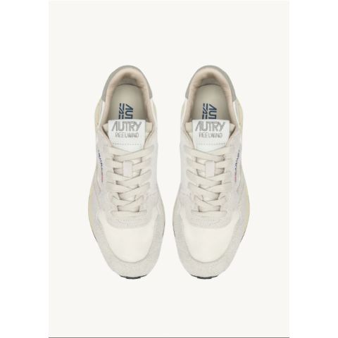 Autry Reelwind Low Sneakers in Nylon and Suede