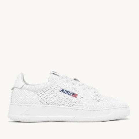 Autry EaseKnit Medalist Low White Sneaker