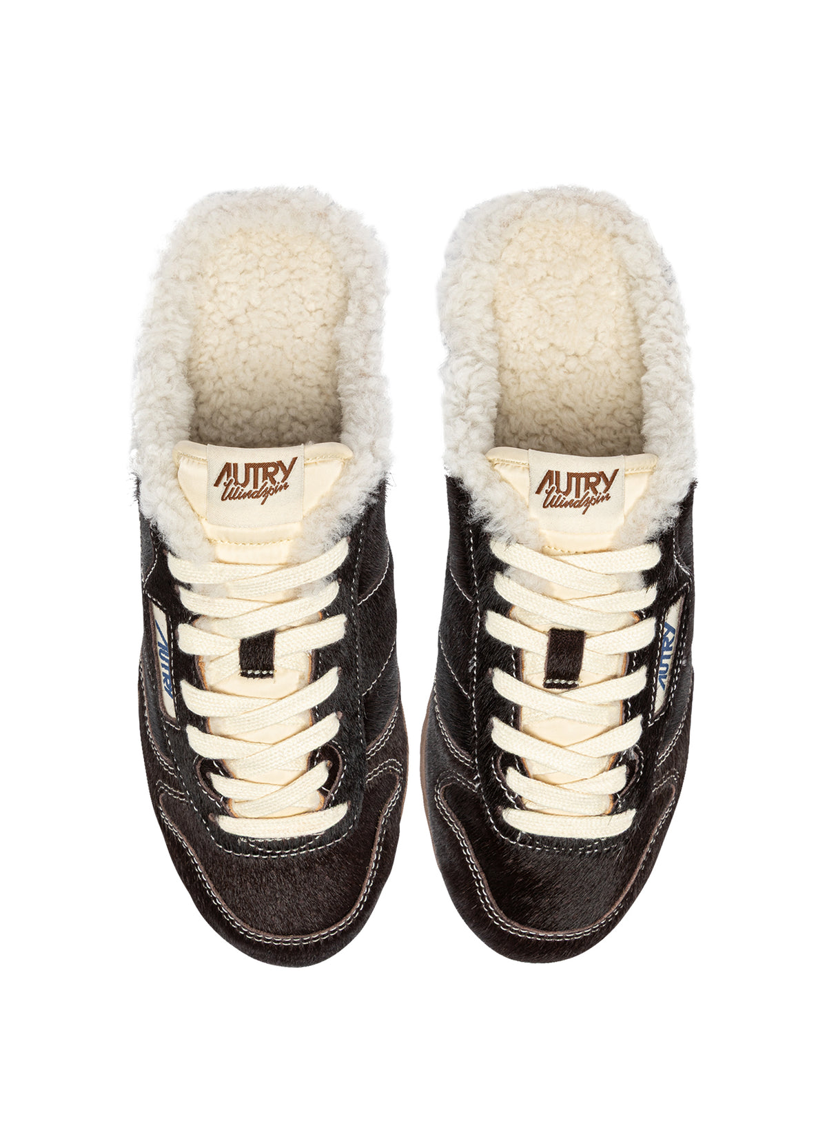 Autry Windspin Mule Shearling