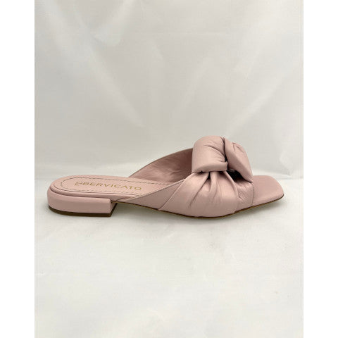 Angelo Bervicato Pink Knotted Sandal