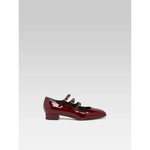 Carel Ariana Mary Jane in Burgundy
