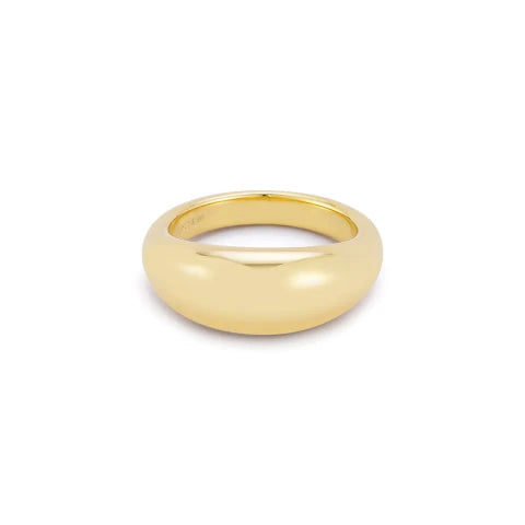 EF Collection 14K Gold Jumbo Dome Ring
