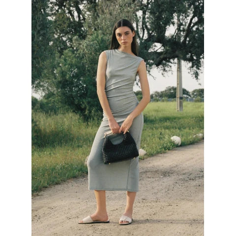 Elleme Boomerang in Woven Leather