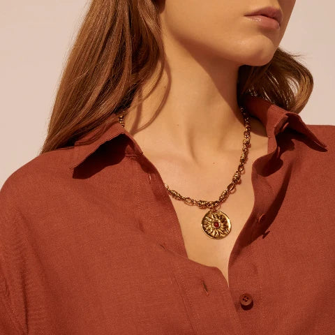 Goossens Astro Sun Necklace