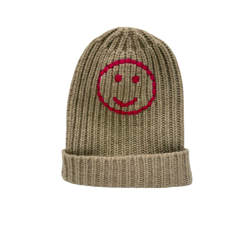 Hurray Happy Face Cashmere Hat