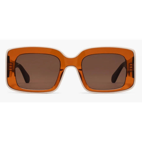Jimmy Fairly The Gioia Rust Frame Sunglasses