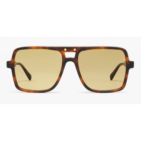 Jimmy Fairly The Nax Tortoise Frame Sunglasses with Brown Lens