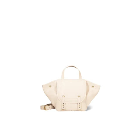 Jerome Dreyfuss Stan Panier Medium Handbag in Ecru Graine