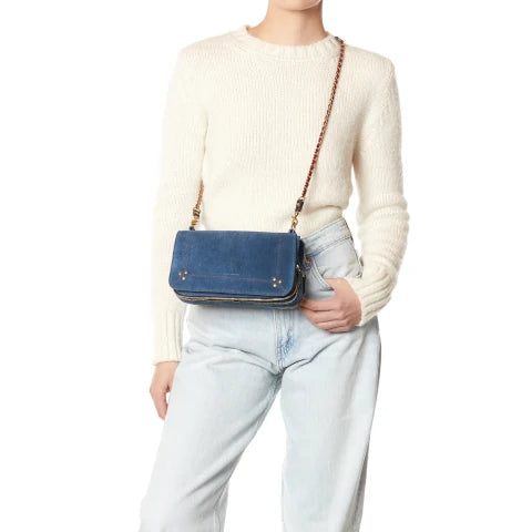 Jerome Dreyfuss Bobi Crossbody in Jeans