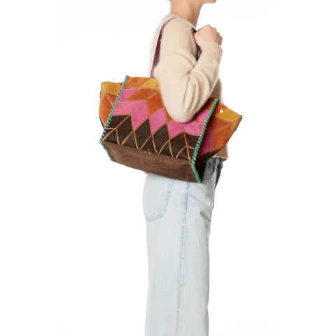 Jerome Dreyfuss Leon M Tote in Multicolor