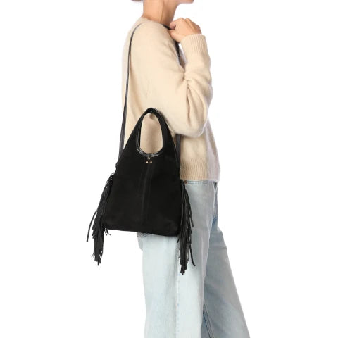 Jerome Dreyfuss Paco Fringe Small Handbag