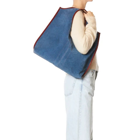 Jerome Dreyfuss Paco Tote in Jeans