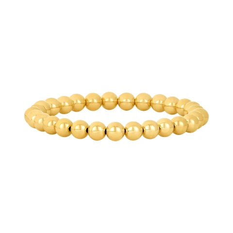 Karen Lazar Design 6 MM Yellow Gold Signature Bracelet