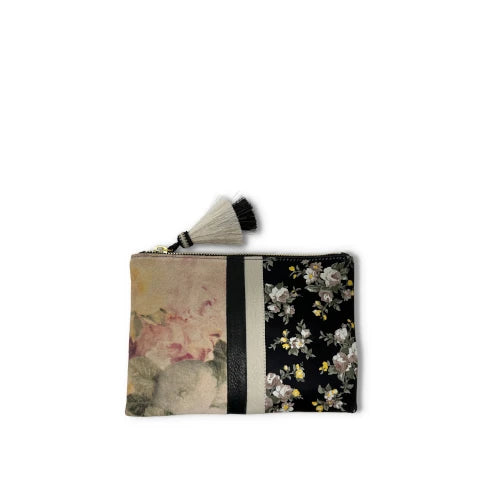 Kempton & Co. Small Army Floral Pouch