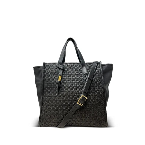 Kempton & Co. Ballabriggs Black Lazer Weave Bag