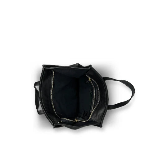 Kempton & Co. Ballabriggs Black Lazer Weave Bag