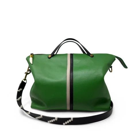 Kempton & Co. Benz Holdall in Kelly Green