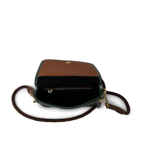 Kempton & Co. Mini Mia Black Forest Croco Handbag