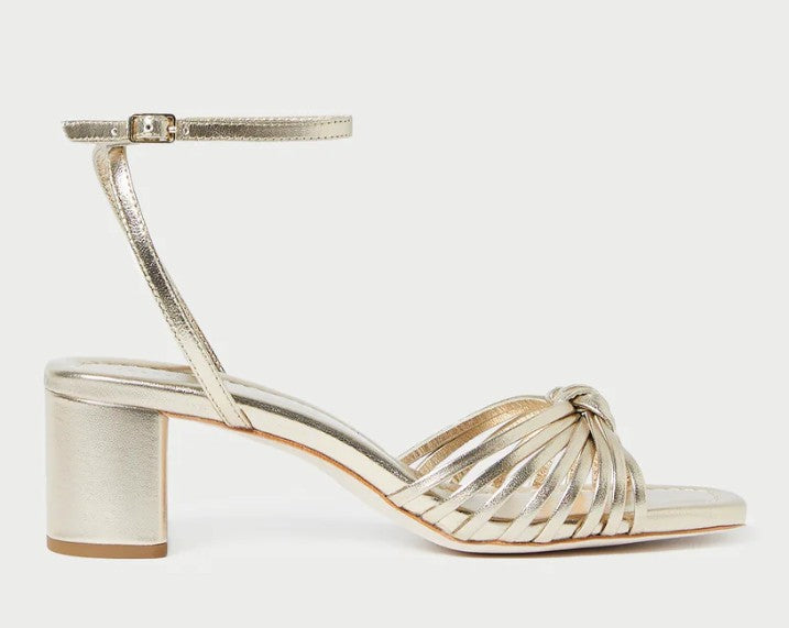 Loeffler Randall Olivia Silver Knot Mid-Heel