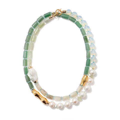Lizzie Fortunato Cabana Necklace in Tide Pool