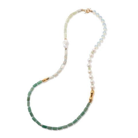 Lizzie Fortunato Cabana Necklace in Tide Pool