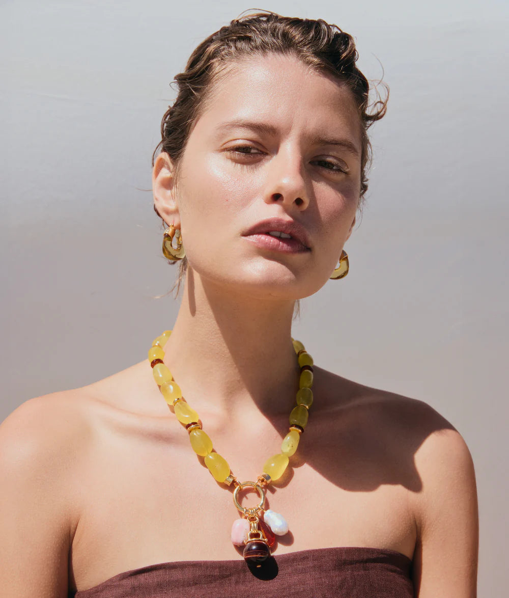 Lizzie Fortunato Cordoba Charm Necklace