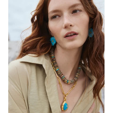 LIzzie Fortunato Sand and Sky Necklace
