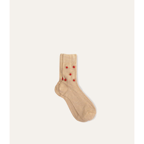 Maria La Rosa Socks with Roses