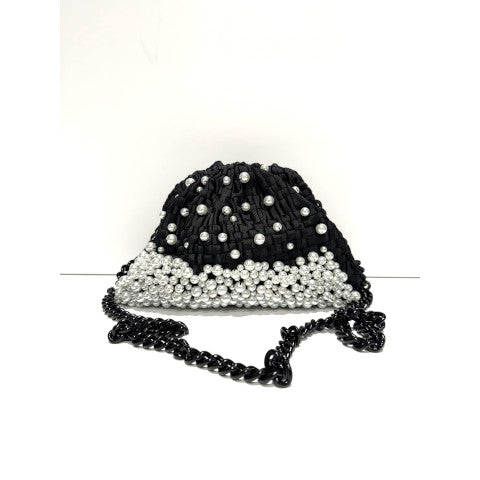 Maria La Rosa Pearl Mini Game Clutch