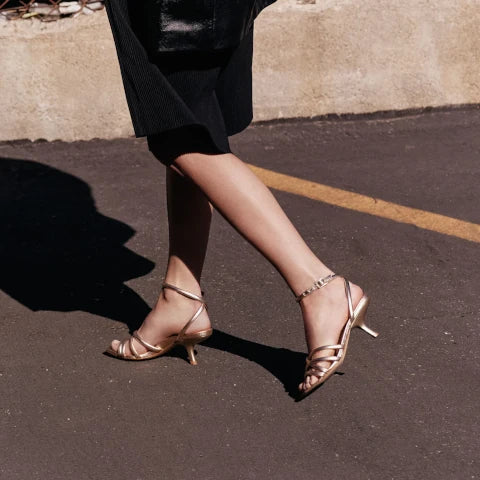Marion Parke Clara Angled Heel Sandal