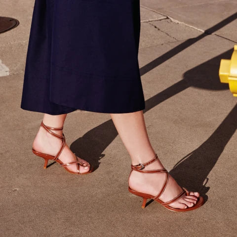 Marion Parke Geri Angled Heel Sandal