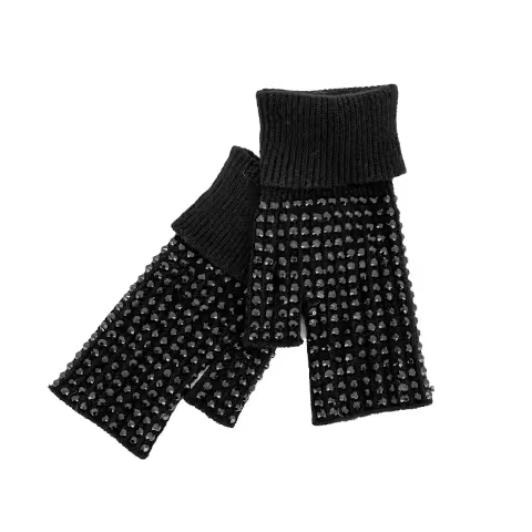 Mitchie's Matchings Crystal Fingerless Gloves