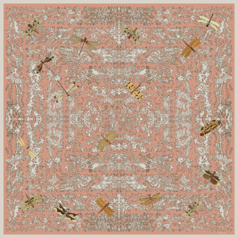 Mont Kiji Demoiselle Silk Scarf