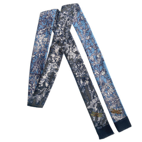 Mont Kiji Long Silk Scarf