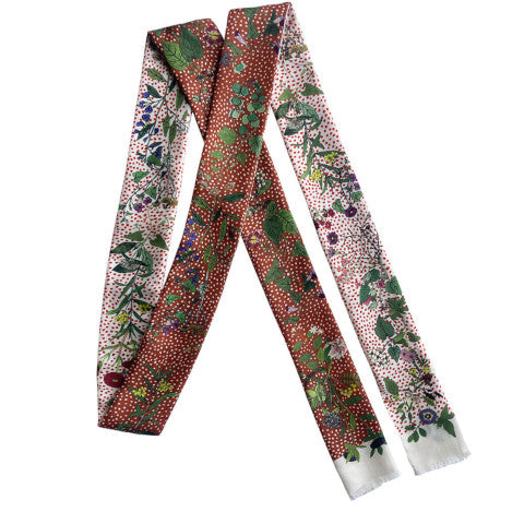 Mont Kiji Long Silk Scarf
