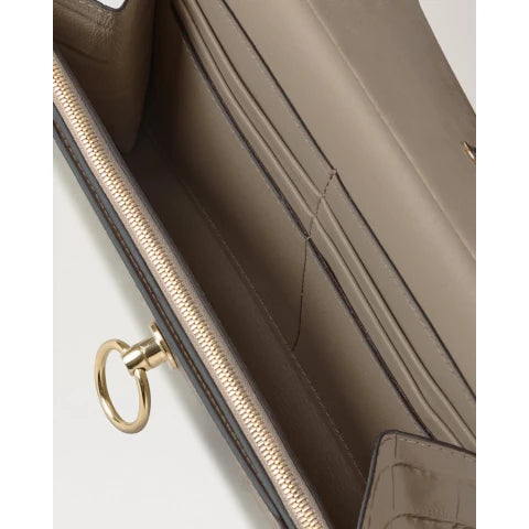 Mulberry Amberley Clutch in Cashmere Taupe