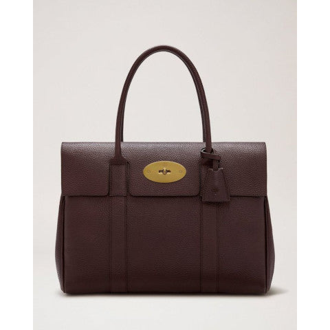 Mulberry Bayswater in Oxblood Small Classic Grain