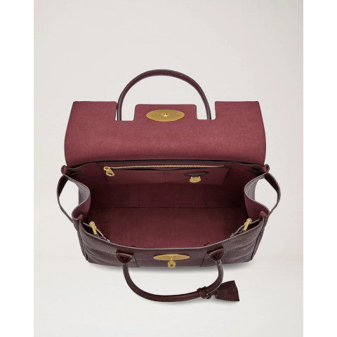 Mulberry Bayswater in Oxblood Small Classic Grain