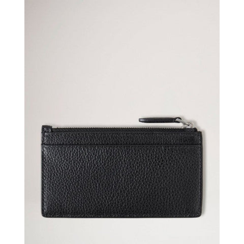 Mulberry Continental Zipped Card in Black