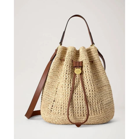 Mulberry Small Crochet Bucket Bag
