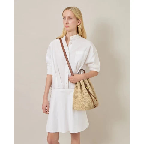 Mulberry Small Crochet Bucket Bag
