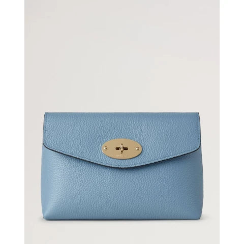 Mulberry Darley Cosmetic Pouch in Brighton Blue