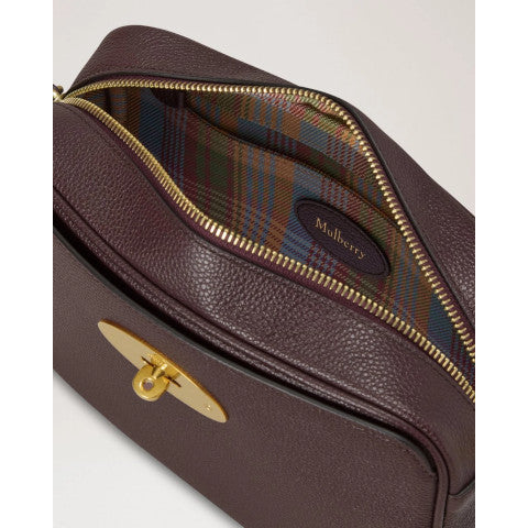 Mulberry Darley Camera Bag in Oxblood Small Classic Grain